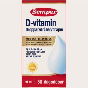 Semper D-vitamindroppar för barn