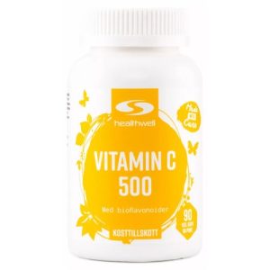 Healthwell Vitamin C 500 kapslar