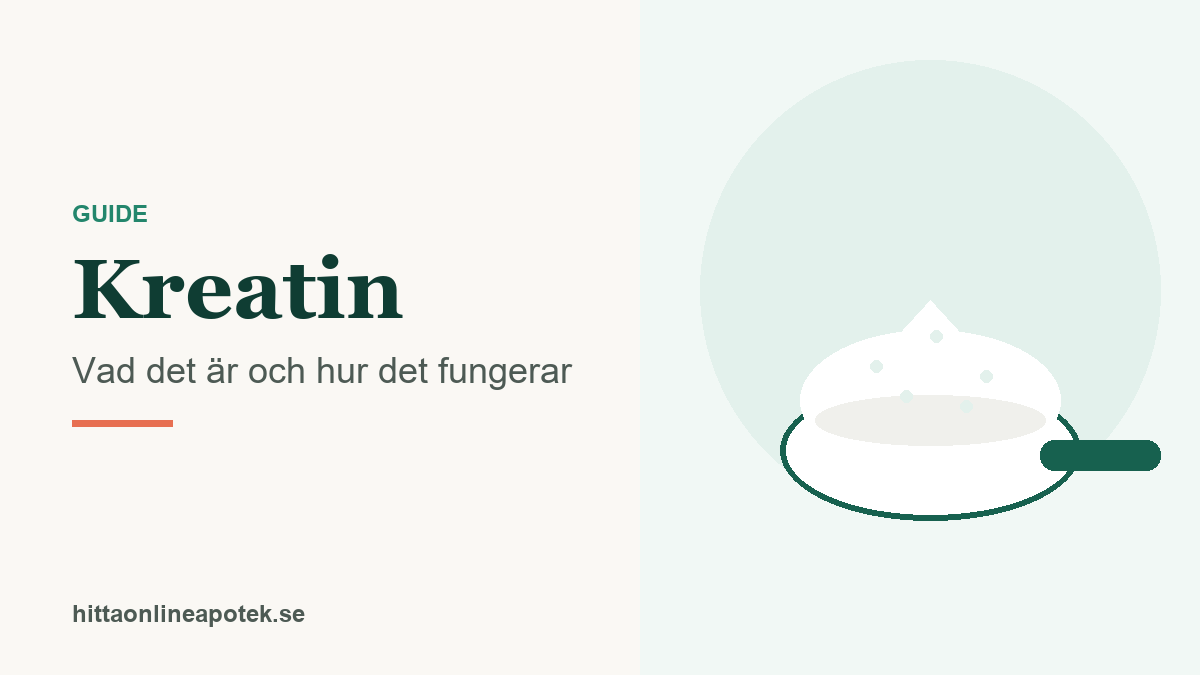 Skopa med kreatinpulver